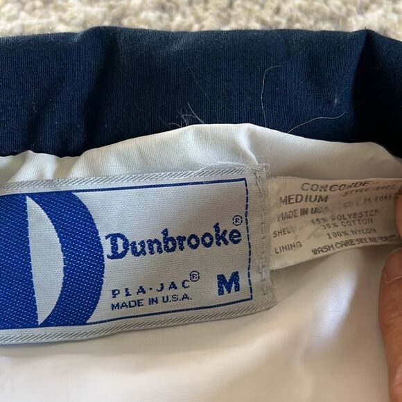 Sears by Fleetwood Dunbrooke Pla-Jac Patriotic Jacket Made in USA Medium vtg EUC - Picture 3 of 12